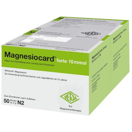 Magnesiocard forte 10mmol