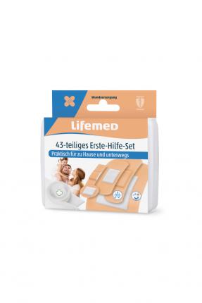 Lifemed Erste-Hilfe-Set 43-teilig