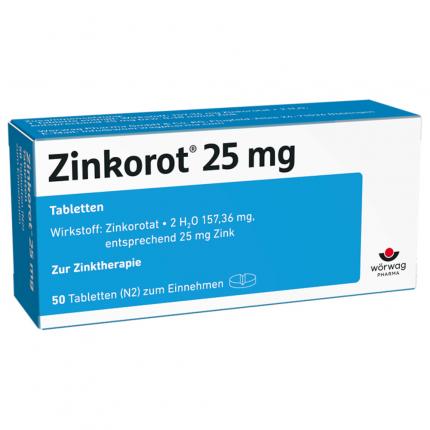 Zinkorot 25 mg