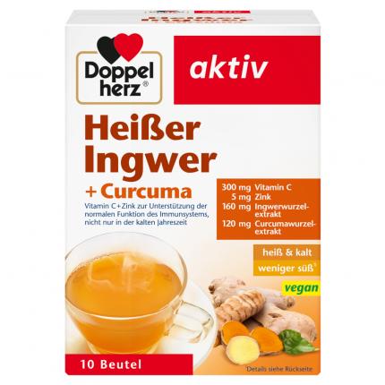 Doppelherz aktiv Heißer Ingwer + Curcuma