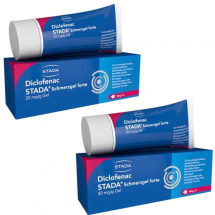 Diclofenac STADA Schmerzgel forte 20 mg/g Doppelpack