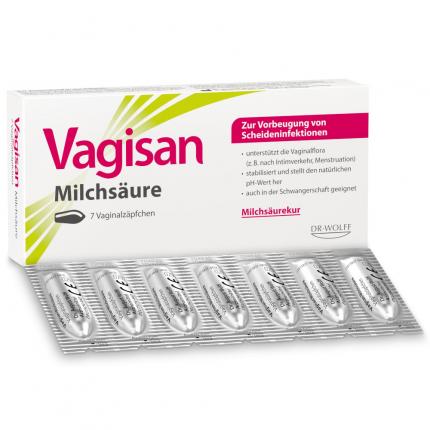 Vagisan Milchsäure - Vaginalzäpfchen