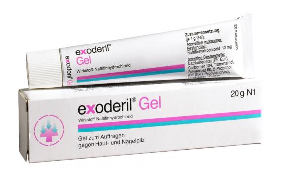 exoderil Gel bei Fuß- &amp; Nagelpilz