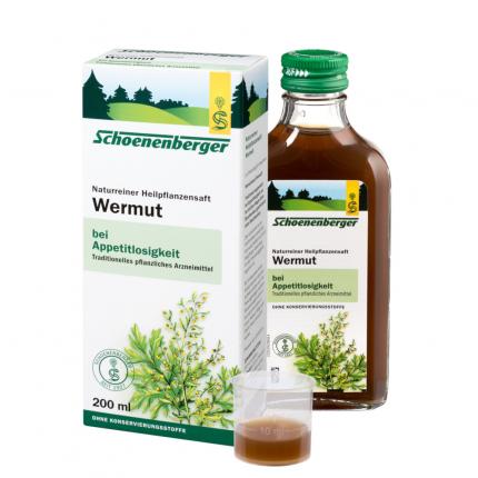 Schoenenberger Naturreiner Heilpflanzensaft Wermut