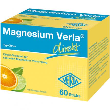 Magnesium Verla Direkt Granulat Citrus