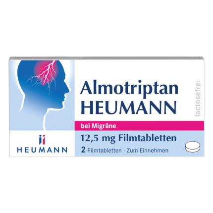 Almotriptan HEUMANN bei Migräne 12,5mg