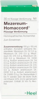 MEZEREUM HOMACCORD Tropfen