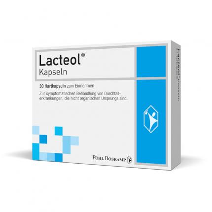 Lacteol Kapsel bekämpft Durchfall &amp; regeneriert die Darmflora 30 Stk.