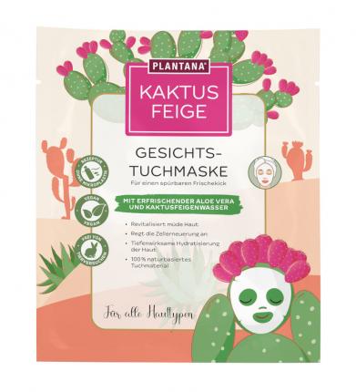 Gesichtstuchmaske Kaktusfeige