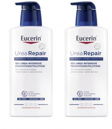 Eucerin UreaRepair PLUS 10% UREA LOTION Doppelpack - 3€ sparen*