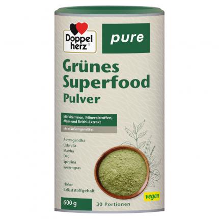 Doppelherz pure Grünes Superfood Pulver