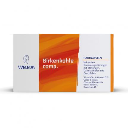 WELEDA Birkenkohle comp. Hartkapseln