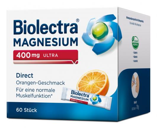 Biolectra MAGNESIUM 400 mg ULTRA Direct Orange