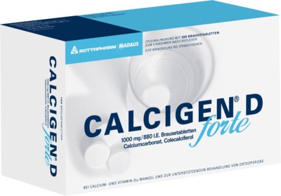 CALCIGEN D forte 1000mg/880 I.E.