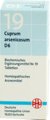 DHU Schüssler-Salz Nr. 19 Cuprum arsenicosum D 6 Tabletten