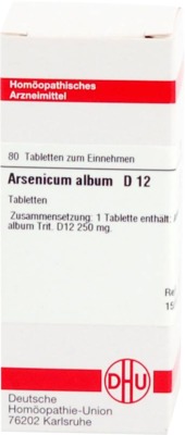 ARSENICUM ALBUM D 12 Tabletten