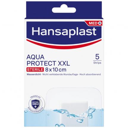 Hansaplast AQUA PROTECT XXL STERILE 8 x 10 cm