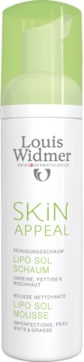 LOUIS WIDMER Skin Appeal Lipo Sol Schaum unparfümiert