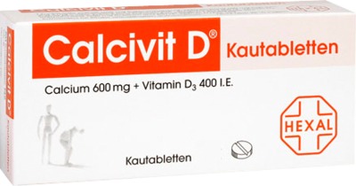 Calcivit D 600mg/400 I.E.