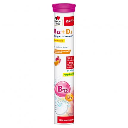 Doppelherz aktiv Vitamin B12 + D3