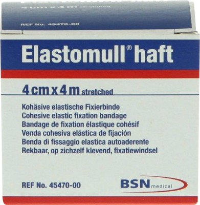 Elastomull haft 4cmx4m streched Kohösive elastische Fixierbinde