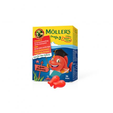 MÖLLER´s Omega-3 Gelee-Fische