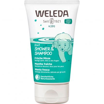 WELEDA Kids 2in1 Shower &amp; Shampoo Frische Minze