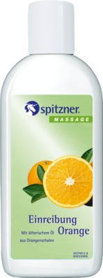 SPITZNER Massage Einreibung Orange