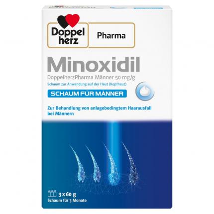 Doppelherz Pharma Minoxidil Schaum für Männer