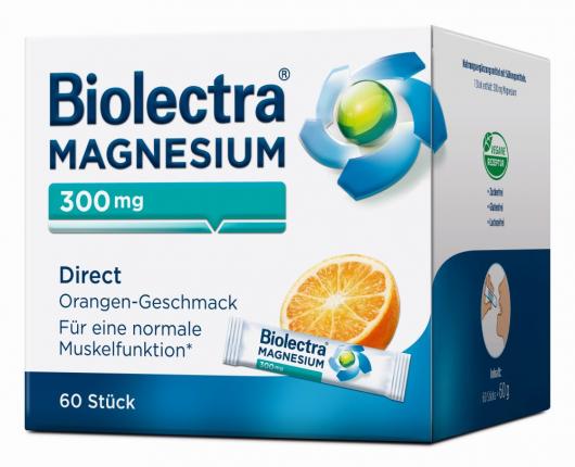 Biolectra MAGNESIUM 300mg Direct Orange