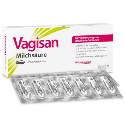 Vagisan Milchsäure - Vaginalzäpfchen