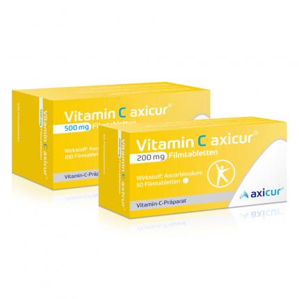 Vitamin C axicur 500 mg Filmtabletten