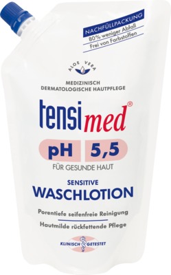 tensimed pH 5,5 WASCHLOTION Nachfüllbeutel