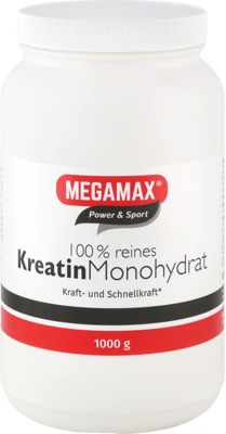 KREATIN MONOHYDRAT 100% Megamax Pulver