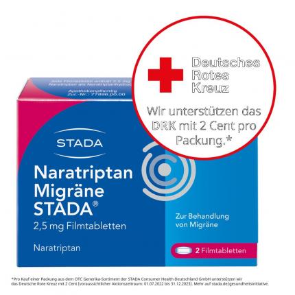 Naratriptan Migräne STADA 2,5 mg