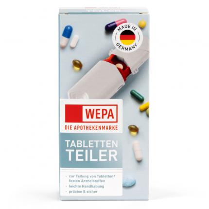 WEPA Tablettenteiler farbig