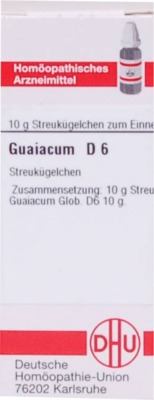 GUAIACUM D 6 Globuli