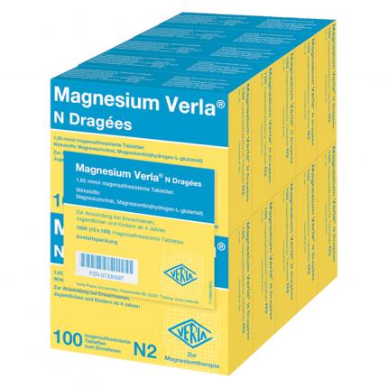 Magnesium Verla N Dragées