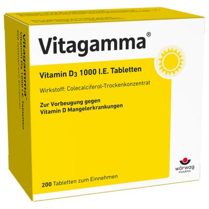 Vitagamma Vitamin D3 1000 I.E.