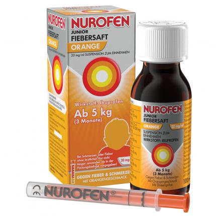 NUROFEN Junior Fiebersaft Orange 20mg/ml