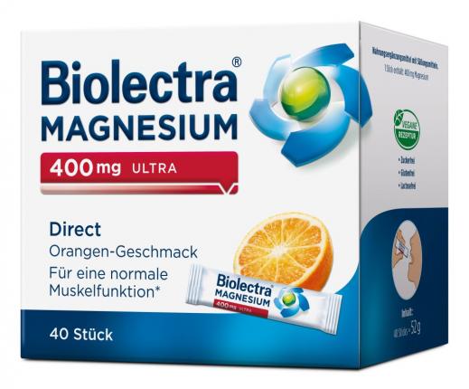 Biolectra MAGNESIUM 400mg ULTRA Direct Orange