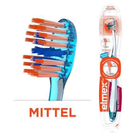 elmex PRO INTERDENTAL Zahnbürste, MITTEL