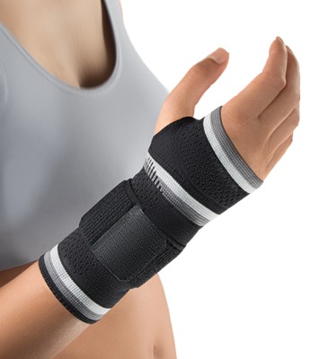 BORT ManuBasic Bandage links large schwarz