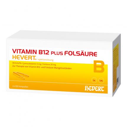 VITAMIN B12 PLUS FOLSÄURE HEVERT