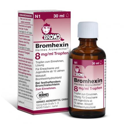 Bromhexin HERMES 8mg/ml Tropfen