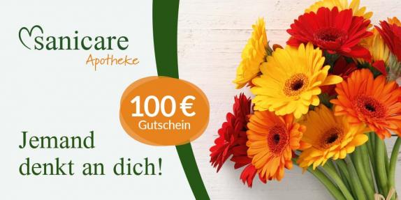 Sanicare Geschenkgutschein 100 Euro