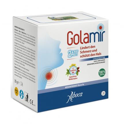 Golamir 2ACT bei Halsschmerzen