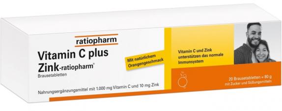 Vitamin C plus Zink-ratiopharm