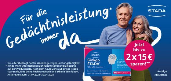 Ginkgo STADA bei Sanicare kaufen und extra sparen