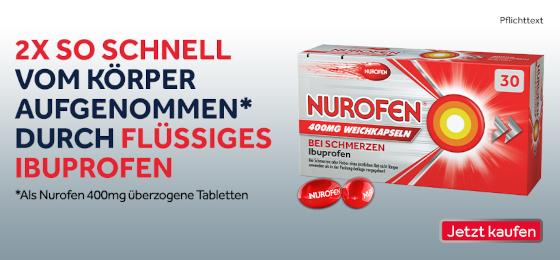 Nurofen Weichkapseln günstig bei Sanicare kaufen!